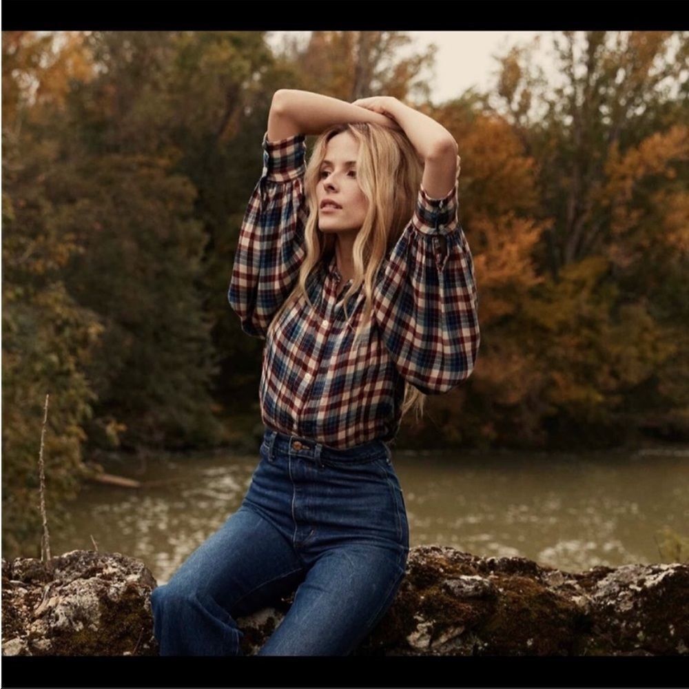 DOEN plaid shirt ✨✨✨